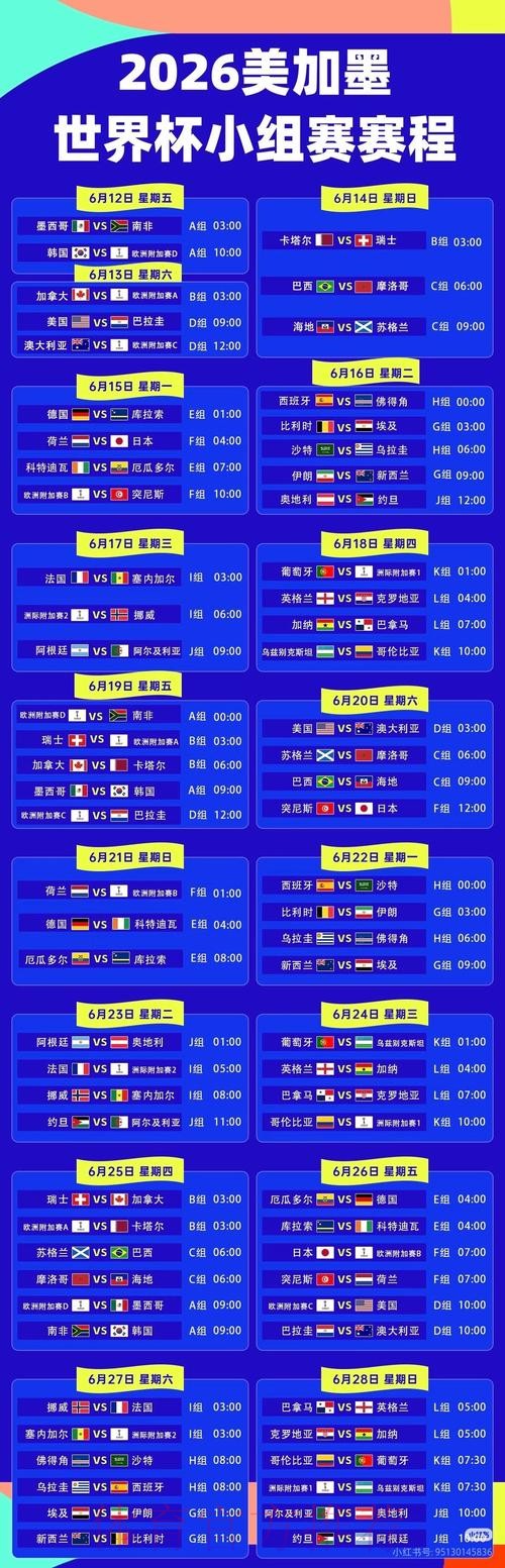 2026世界杯赛事高清直播入口地址汇总 2026世界杯赛事高清直播入口地址汇总